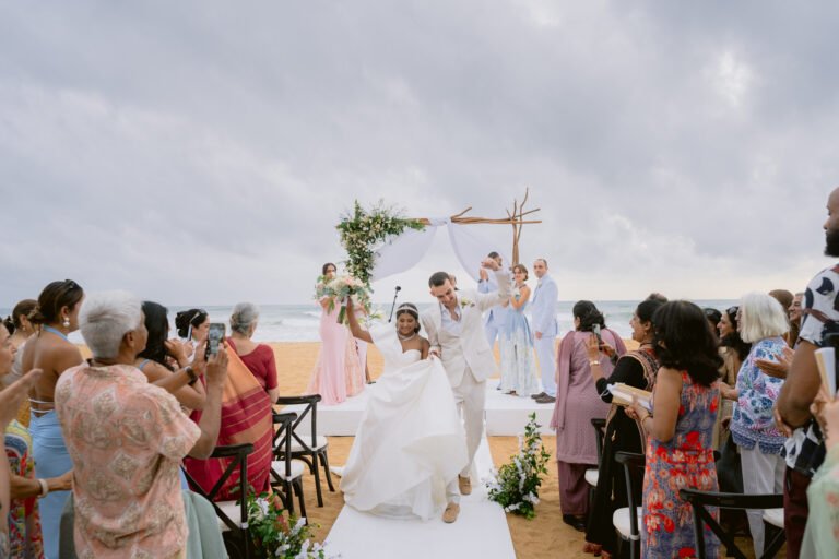 Two Cultures, One Coastline: Sri Lanka Wedding